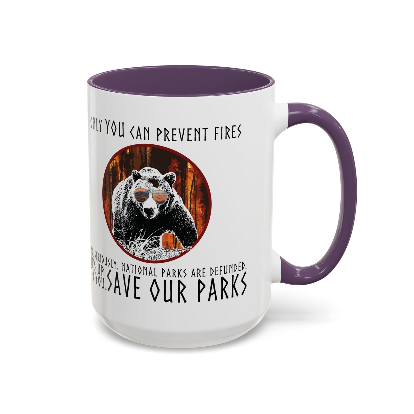 Mug Only You Can Prevent Fires National Park Support 11, 15oz