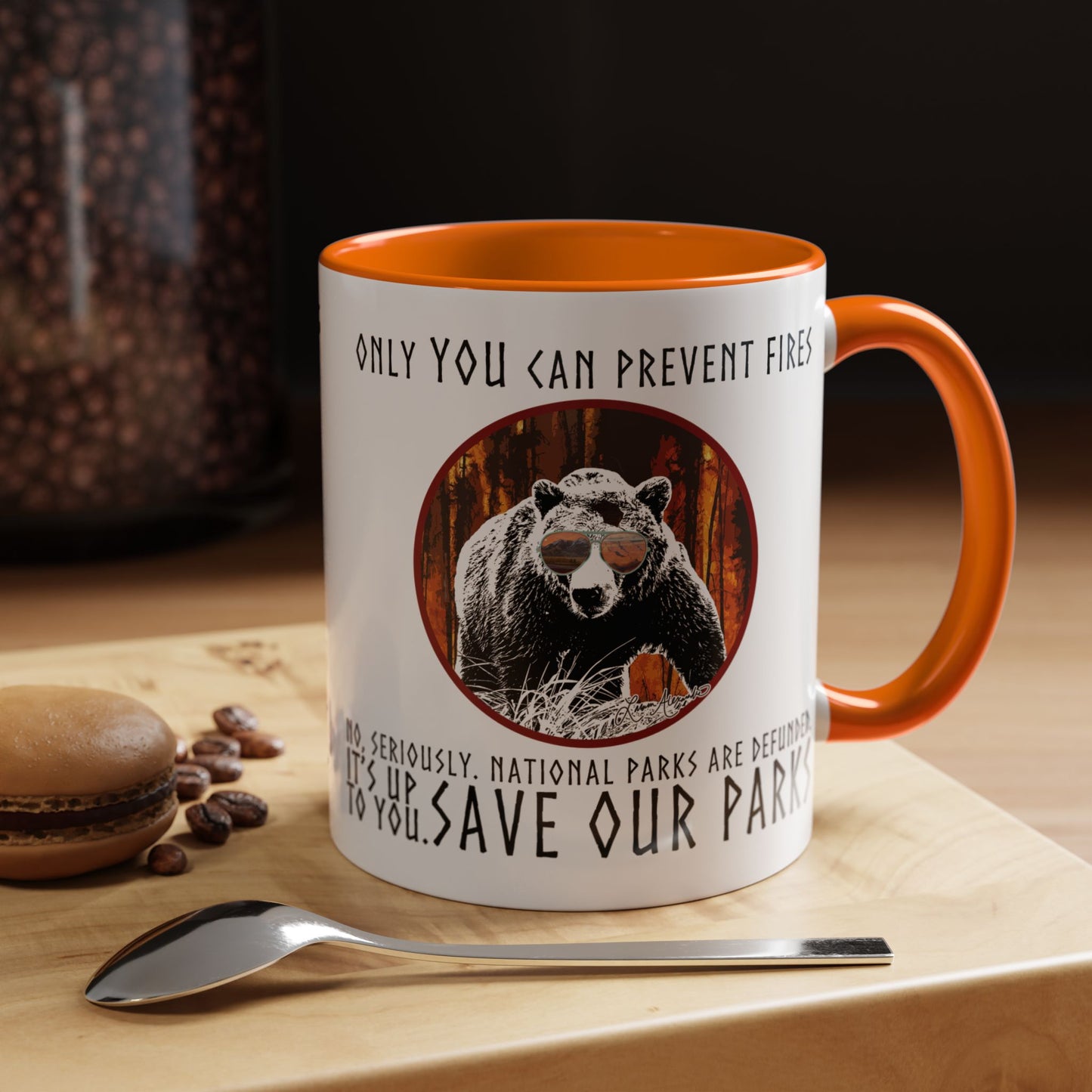 Mug Only You Can Prevent Fires National Park Support 11, 15oz