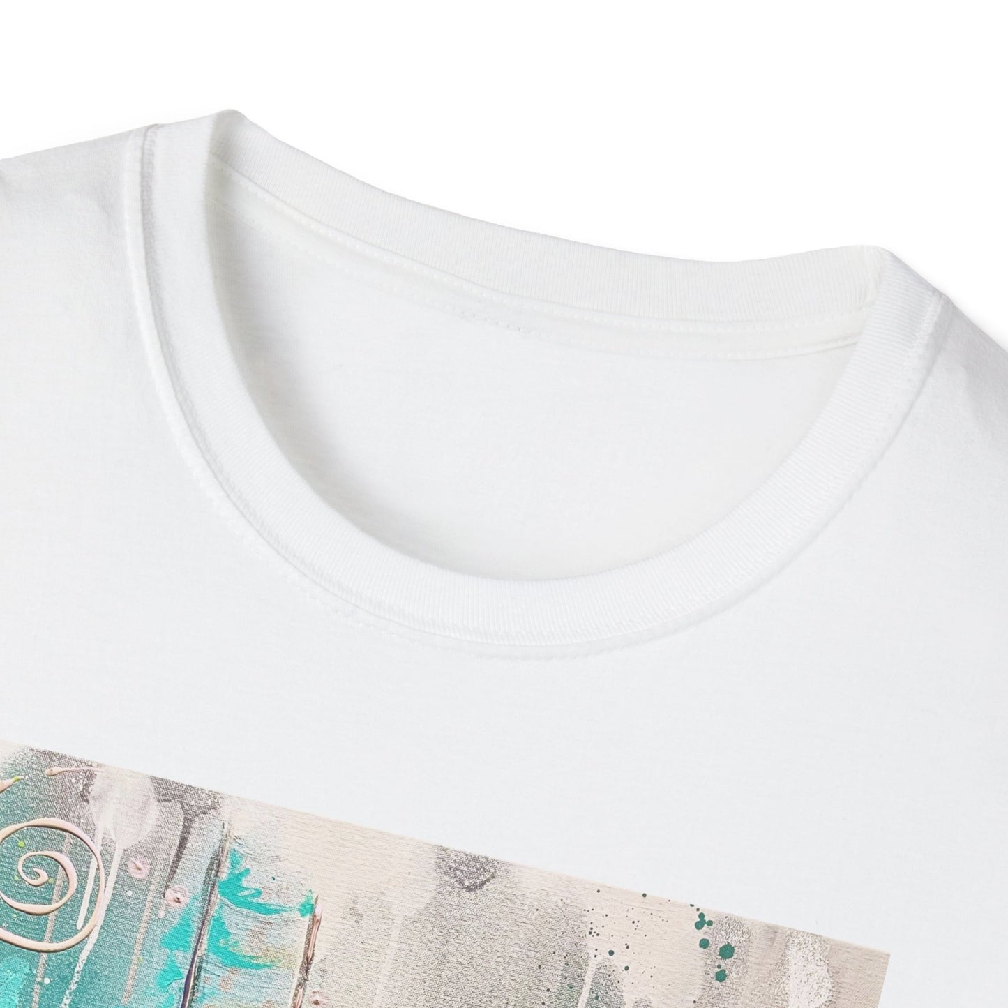 Artistic Guitar Unisex Softstyle T-Shirt - Perfect for Music Lovers, Nashville Musician Summer clothing
