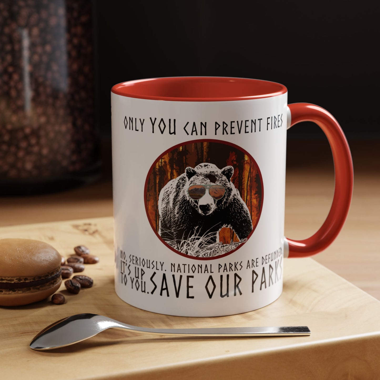 Mug Only You Can Prevent Fires National Park Support 11, 15oz
