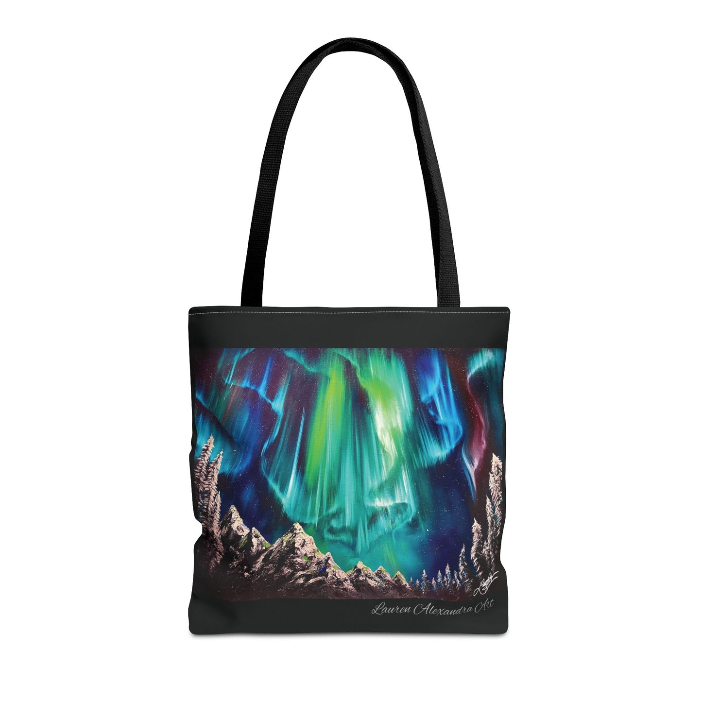 Northern Lights Tote Bag - Artistic Travel Accessories