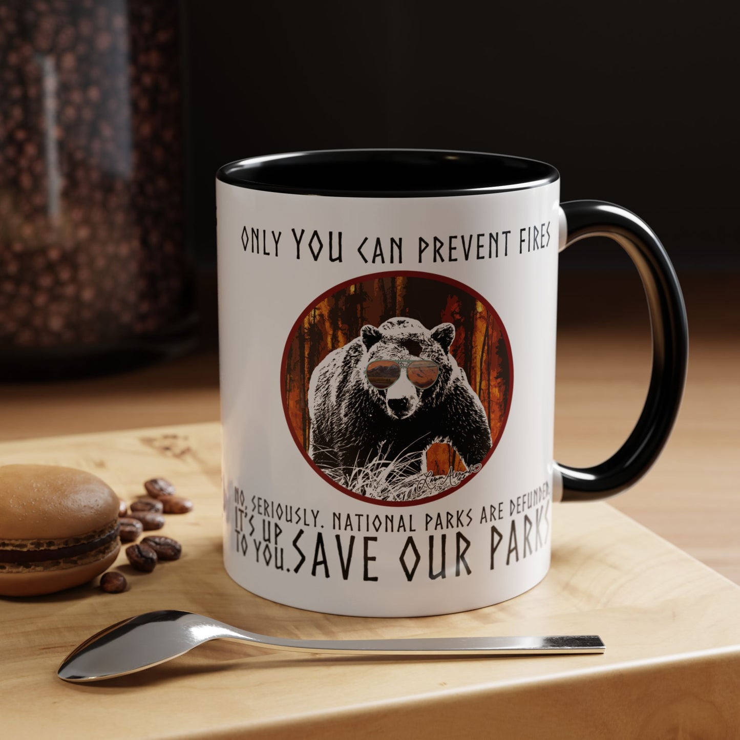 Mug Only You Can Prevent Fires National Park Support 11, 15oz