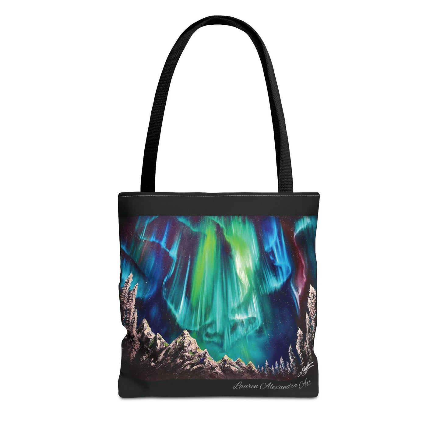 Northern Lights Tote Bag - Artistic Travel Accessories